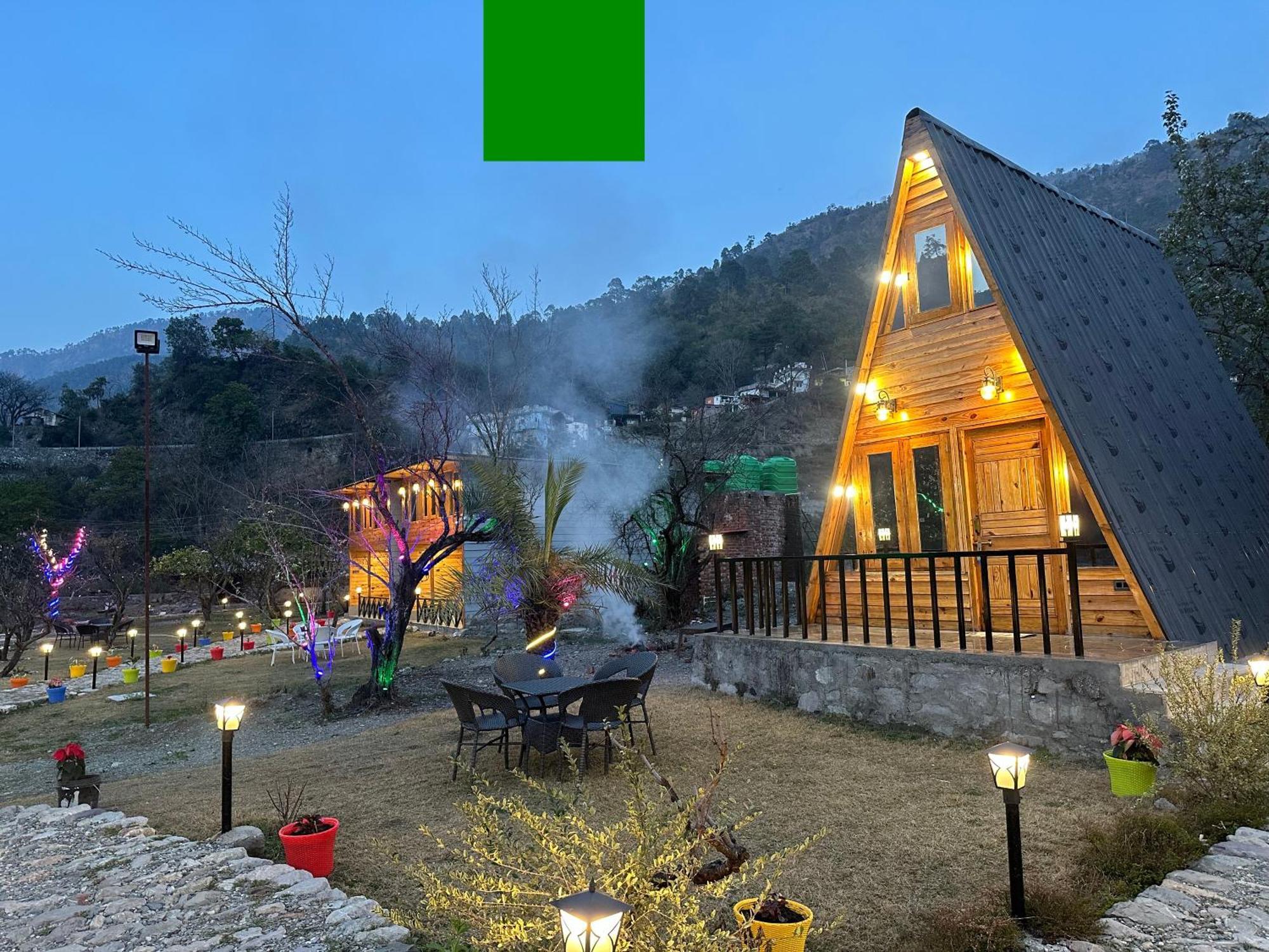 Cabana Riverside Resort - Kainchi Dham Nainital Eksteriør bilde
